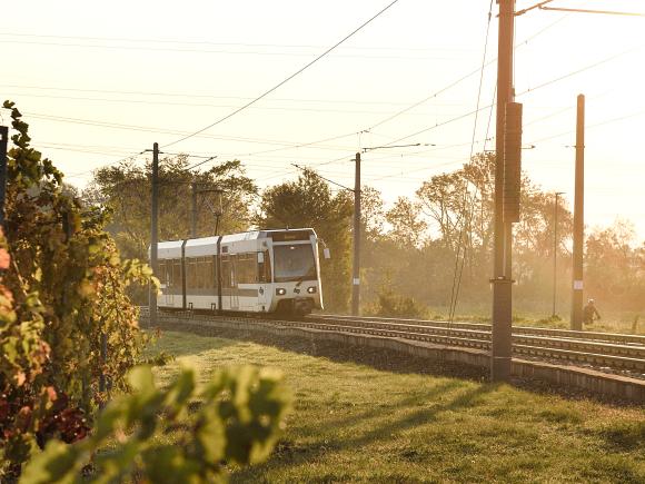 Badner Bahn in Niederösterreich 